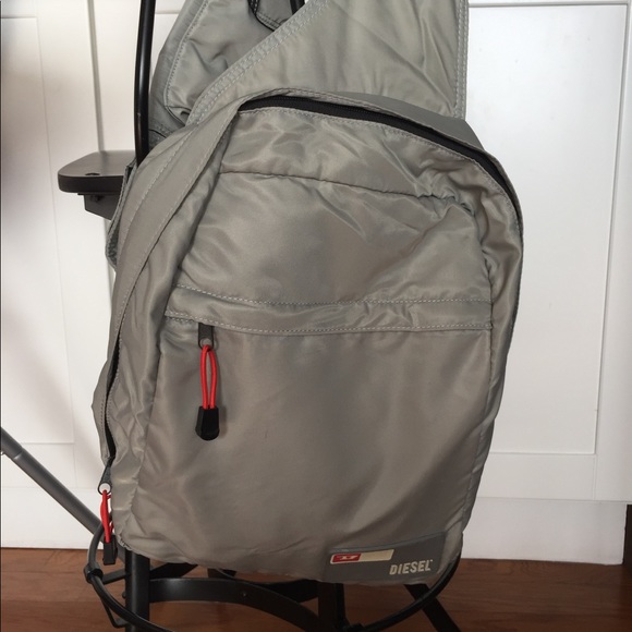 diesel bag gold